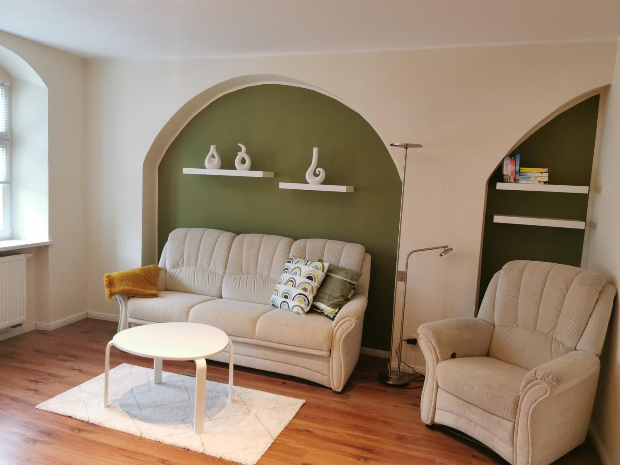 Ferienwohnung Schlossblick Mit Parkplatz 피르나 외부 사진